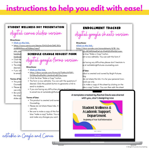 High School Counseling Opening School Year Checklist for High School Counselors